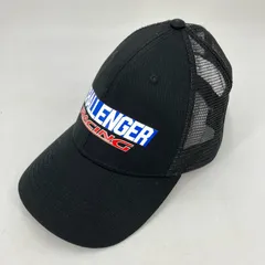 【イオン広店】 中古 CHALLENGER | チャレンジャー キャップ CMC RACING LOGO CAP ブラック 【118】