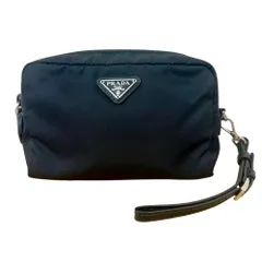♪PRADA プラダ ポーチ 三角ロゴ ナイロン