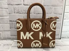 【美品】MICHAEL KORS／マイケルコース／MIRELLAミレラ／35F3G7ZC5L／2WAYバッグ／ショルダーバッグ／ハンドバッグ／レザー／ブラウン