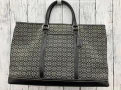 COACH ミニシグネチャー トートバッグ 総柄 キャンバス 5257 コーチ