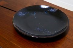 MORIYAMA グラファイトブラックフラットプレート 24cm 6枚セット