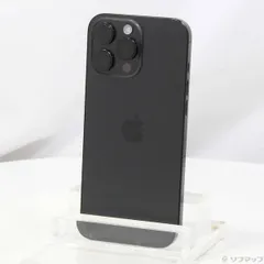 〔中古品〕 iPhone16 Pro Max 256GB ブラックチタニウム MYWG3J／A SIMフリー【196】