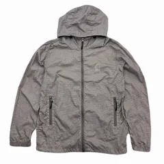 シエラデザイン ナイロンジャケット メンズ Lサイズ ベージュ パーカー 薄手 シンプル レインジャケット