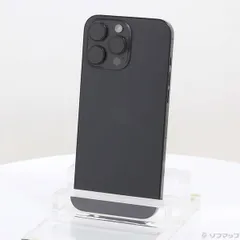 〔中古品〕 iPhone16 Pro Max 256GB ブラックチタニウム MYWG3J／A SIMフリー【349】