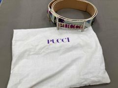 EMILIO PUCCI タッセル チェーンベルト 保存袋付 - メルカリ
