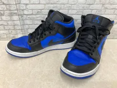 NIKE ナイキ AIR JORDAN 1 MID DQ8426-042 スニーカー 27.5cm ブルー×ブラック