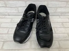 new balance M1500BK ニューバランス スニーカー レザー ブラック メンズ UK7 1/2 イングランド製 