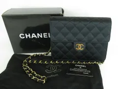 CHANEL シャネル CC マトラッセ シルク サテン チェーンショルダーバッグ ポーチ ブラック キルティング ココマーク 肩掛け ダストバッグ・カード付き rk9208