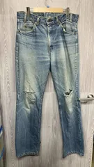 Levi's/リーバイス ジーンズ  517 インディゴ  ダメージ有り W34L32