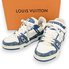 ルイヴィトン モノグラム LVトレイナー ラインスニーカー Bランク lv8939jj