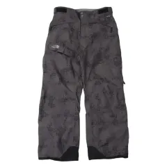 THE NORTH FACE ザノースフェイス チャコールグレー ナイロン スキーパンツ