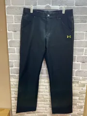 A【A23-81】◇   UNDER ARMOUR   Lサイズ　カジュアルパンツ　黒色