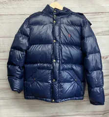 POLO RALPH LAUREN ポロ ラルフローレン ダウンジャケット メンズ サイズXL 18-20 ネイビー