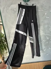 アディダス ワイド トラック パンツ L