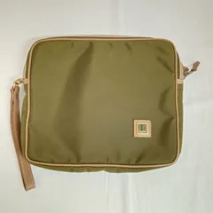 dunhill (ダンヒル）  セカンドバッグ  カーキ　A2OM12-33