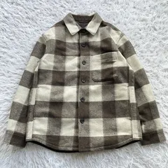 美品 UNIQLO ユニクロ  ジャケット オーバーシャツジャケット ジャケット チェック柄 古着 4547