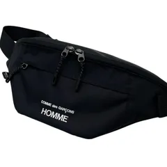 K*n様 COMME des GARÇONS HOMME ボディバッグ ブラック COMME des GARCONS HOMME LOGO WAIST BAG（ボディバッグ/ウエスト