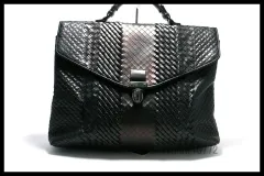 ■BOTTEGA VENETA イントレチャート レザー ビジネスバッグ ブリーフケース ボッテガヴェネタ ■1211og61-2D