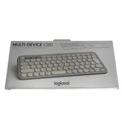 Logicool ロジクール キーボード MULTI-DEVICEマルチデバイス K380 グレージュ