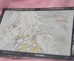 鬼滅の刃 鬼滅の刃 冨岡 義勇 原画 ラフ スケッチ はがき