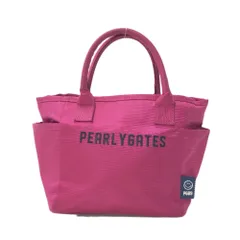PEARLY GATES パーリーゲイツ  カートバッグ ニコちゃん  ピンク系  [240101592860] ゴルフウェア ストスト