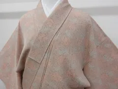 P41322　縮緬　小紋　袷　ｃ