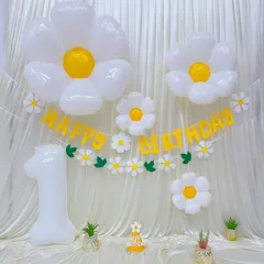 1歳 誕生日 飾り付け、バースデー 飾り 誕生日 バルーン 飾り バルーンフラワー 誕生日 かざりつけ 女の子