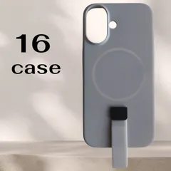 新品　iPhone16 case  　マットケース　シリコンストラップ付きケース　スマホカバー　スマホケース　  magsefe対応　マグセーフ　ワイヤレス充電　軽量