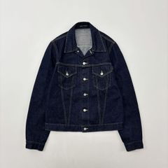 SS1999 サイドベルテッド ストレッチ デニムジャケット 38 - メルカリ