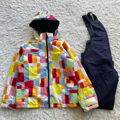 美品  フェニックス スキーウェア 上下セット ジュニア スノーウェア スノボ セットアップ 古着 1839