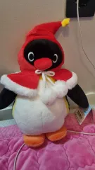 ピンク サンタ ぬいぐるみ