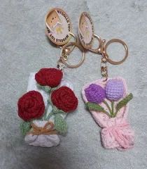 花キーホルダー
