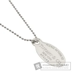 TIFFANY&Co. ティファニー リターントゥ オーバルタグ ネックレス SV レディース [中古]