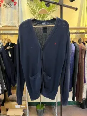 ポロラルフローレン ネイビニットカーディガン #csz100