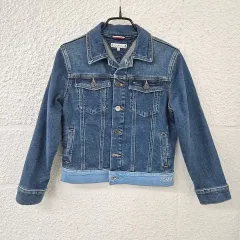 トミーヒルフィガー キッズ デニムジャケット (140)