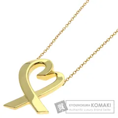 TIFFANY&Co. ティファニー ラビングハート ネックレス K18YG レディース [中古]