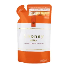 &honey アンドハニー ミルキープレシャス EXリペア ヘアトリートメント2.0 385g 詰替 ヘアケア ダメージケア 詰め替え[ネコポス]