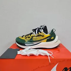 NIKE × SACAI ヴェイパーワッフル イエロー グリーン スニーカー 靴 275 出品