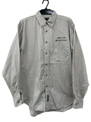 長袖 ワーク シャツ ベージュ Lサイズ 56