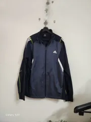 アディダス ネイビー トラックジャージ ジャケット