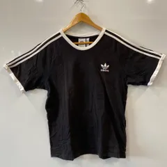 ピA243⚫︎adidas originals⚫︎アディダスオリジナス⚫︎size3XL⚫︎Tシャツ⚫︎黒⚫︎スリーストライプス