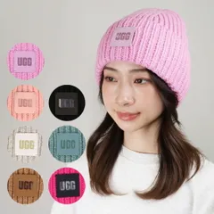 アグ UGG ニットキャップ ビーニー ニット帽  CHUNKY RIB BEANIE UGA20061のサムネイル