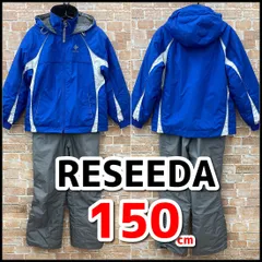 RESEEDA　レセーダ　スキー/スノーボードウェア　上下セット　キッズ/子供　150㎝　ブルー×グレー　サイズ調節可能　現状品　YMT1-022-08/100