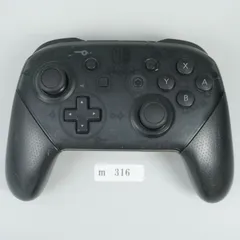【ｍ316】Nintendo Switch プロコン ブラック コントローラー