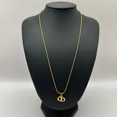 Christian Dior クリスチャンディオール ネックレス CDロゴ