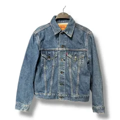 LEVI'S リーバイス 70505 デニムトラッカー ジャケット ボタン裏刻印J22 90s 日本製 ジージャン デニムジャケット サイズ36 ブルー メンズ　秋 ゴーゴー古着丸井北千住 46 No.K1106Y