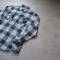 【OUTDOOR EXCHANGE】フランネルチェックシャツ／好配色