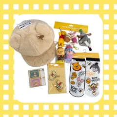 ディズニー 【プーさん7点セット】ぬいぐるみチャーム ぬいぐるみキーチェーン もこもこ ふわふわ 帽子 キャップ ヘアクリップ ソックス 靴下 オルゴール イーヨー ピグレット東京ディズニーリゾート TDR