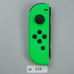 【ｍ318】 Nintendo Switch ジョイコン ネオングリーン 左のみ