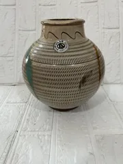 小石原焼　花瓶　花器　フラワーベース　置物　陶器